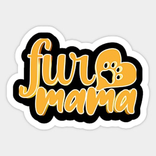 Fur Mama Sticker